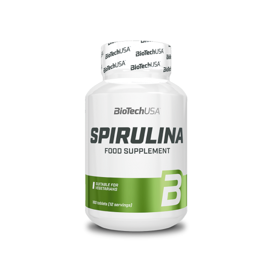 Spirulina 100tabs BioTech USA Λιποδιαλύτες - Καύση λίπους
