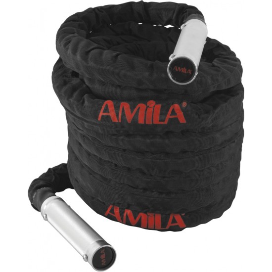 Battle Rope ALU Handle (9m) Amila Λάστιχα/ιμάντες/trx