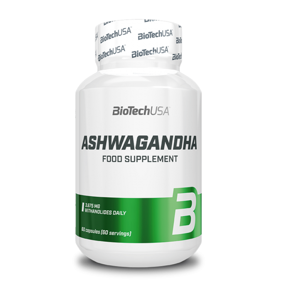 Ashwagandha 60 Caps BioTech USA Superfoods