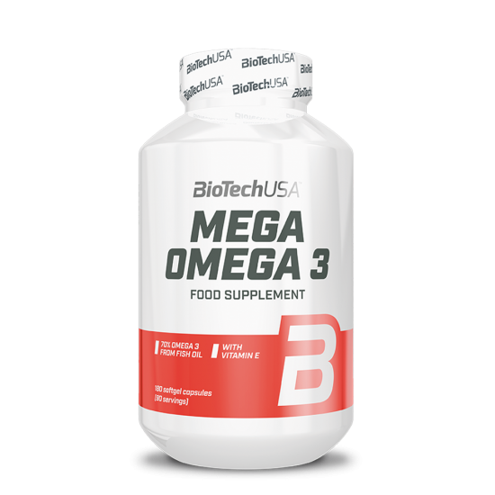 Omega 3 180caps BiotechUSA Βιταμίνες