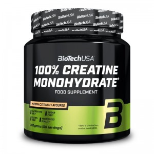 BioTech USA 100% Creatine Monohydrate Flavoured 300g - Μονοϋδρική Κρεατίνη BioTech USA 100% Creatine Monohydrate Flavoured 300g - Μονοϋδρική Κρεατίνη