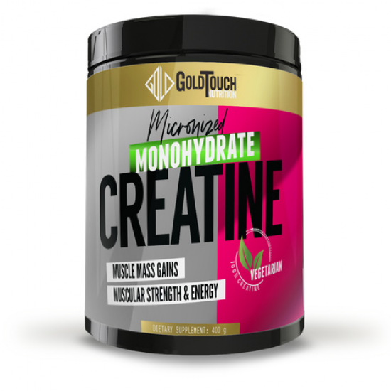 Creatine Monohydrate micronized 400g GoldTouch Nutrition Κρεατίνες