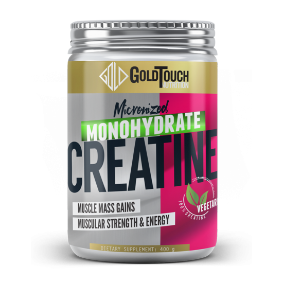 Creatine Monohydrate micronized 400g GoldTouch Nutrition Κρεατίνες