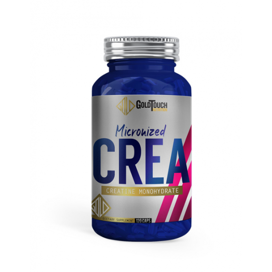 Creatine Monohydrate Micronized Crea (120caps) - GoldTouch Nutrition Κρεατίνες