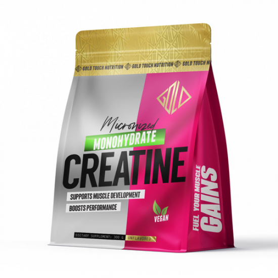 Creatine Monohydrate - Micronized mesh 200 (300g) bag - GoldTouch nutrition Κρεατίνες Creatine Monohydrate - Micronized mesh 200 (300g) bag - GoldTouch nutrition Κρεατίνες