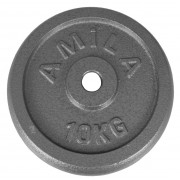 Δίσκος AMILA Εμαγιέ 28mm 10Kg Αλτήρες - Βάρη