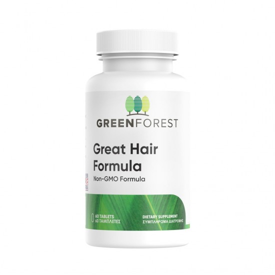 Great Hair Formula 60 ταμπλέτες Βιταμίνες και Υγεία Great Hair Formula 60 ταμπλέτες Βιταμίνες και Υγεία