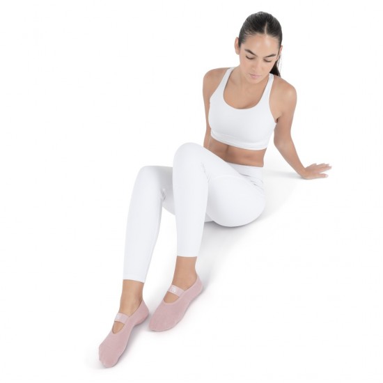 Γυναικείες Κάλτσες Pilates Yoga Trinity Bellulu 39-42 –Rose Pink Yoga-Pilates
