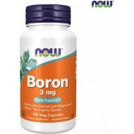 Βόριο 3 mg - NOW Foods 100caps