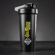 Premium Protein Shaker Cup black-Gold Touch 700ml Αξεσουάρ