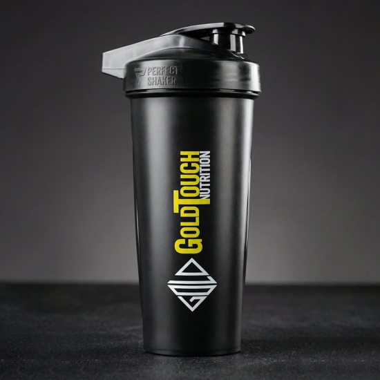 Premium Protein Shaker Cup black-Gold Touch 700ml Αξεσουάρ