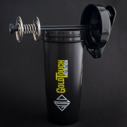 Premium Protein Shaker Cup black-Gold Touch 700ml Αξεσουάρ