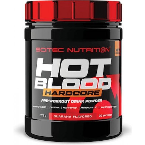 Hot Blood Hardcore 375g Scitec Nutrition Συπληρώματα ενέργειας