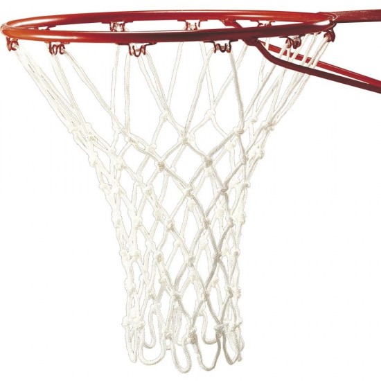 Δίχτυ Basket Λευκό Επαγγελματικό Nylon 5mm Αξεσουάρ γυμναστικής