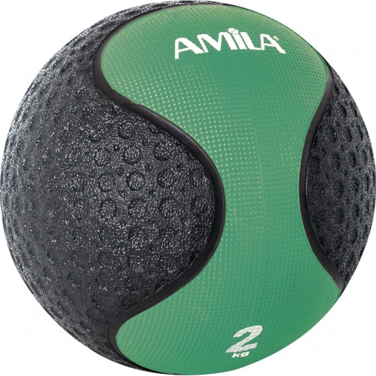 Μπάλα AMILA Medicine Ball Rubber 2kg Fitness Training